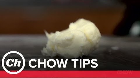 Make Butter In Your Blender - CHOW Tip