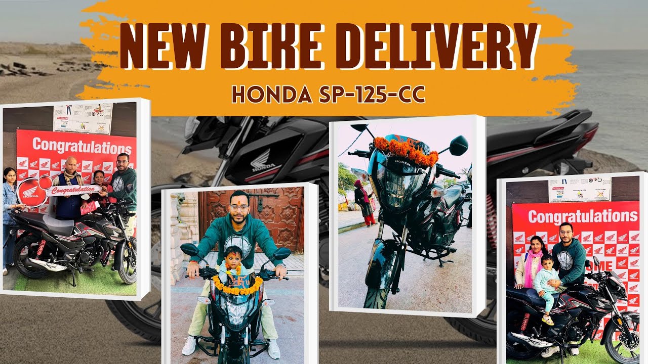 Finally! Honda SP 125 CC Ki Delivery Mil Gayi | Is Price Me Best Bike? | Honda SP 125 Delivery Vlog