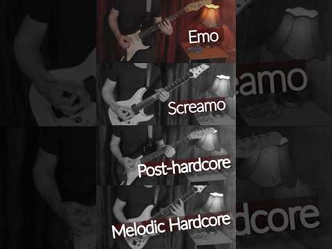 The Evolution of Emo & Hardcore in 4 Riffs
