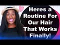 Natural Hair: Simple 5 Step Hair Routine For Healthy Hair (4c 4b 4a)