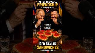 🚨 The ultimate peace treaty: Red Caviar ASMR. 🤝🎧 Putin and Zelenskyy