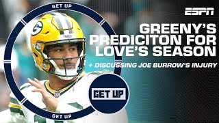Greeny predicts Jordan Love will 'hit the ground running' and be a great QB for the Packers | Get Up