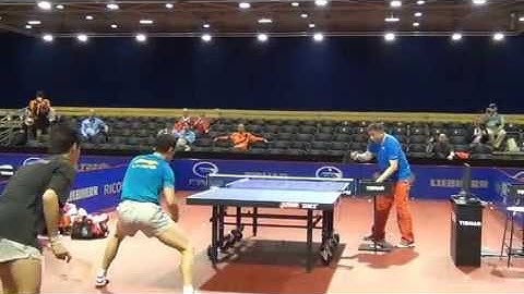 Wang Liqin multiball in Rotterdam   YouTube