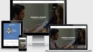 Financial Advisor - Divi Layout Pack for financial advisory professional