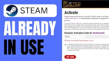 How To Fix "Rockstar Activation Code Already In Use" Steam | 2025