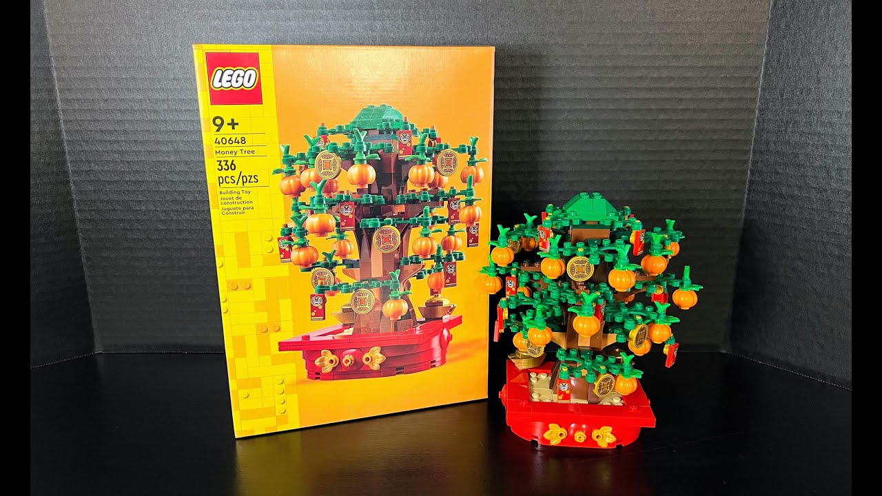 ASMR Build LEGO Money Tree