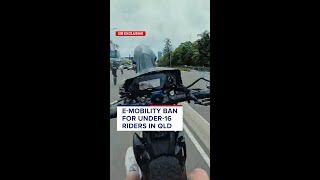 E-mobility ban for under-16 riders in Queensland | 9 News Australia