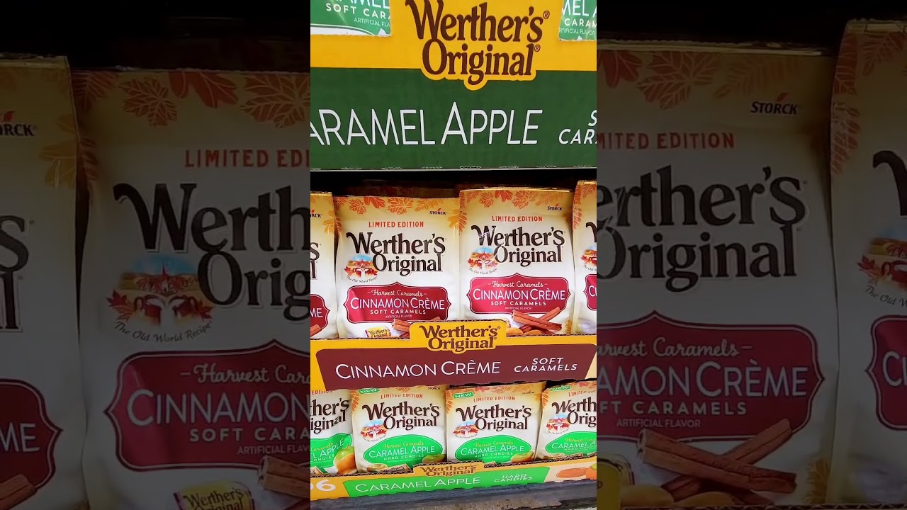 NEW Werther’s Original Fall Holiday Candy Flavors! 