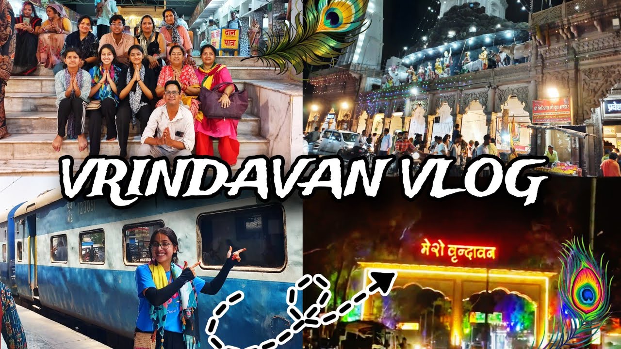 Vrindavan vlog Part- 1| family trip Vlog| Deepika Kandpal  #vrindavan