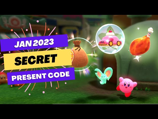 Kirby and the Forgotten Land: all Present Codes and how to redeem