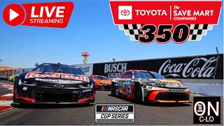 🔴Toyota Save Mart 350 at Sonoma. Live Nascar Cup Series. Live Commentary & Reaction Livestream