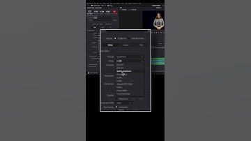 Export a video without a background in DaVinci Resolve #videoediting #shorts
