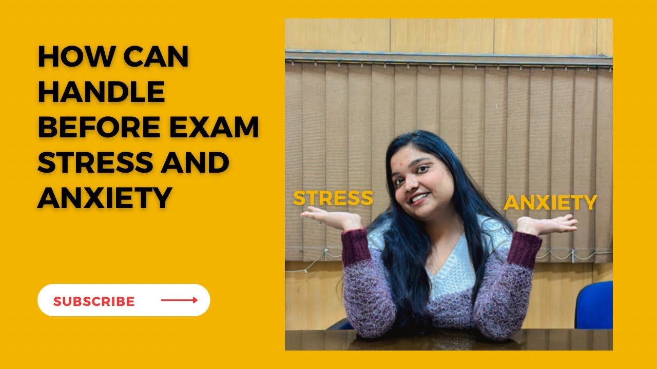 How can handle before exam stress and anxiety 😟 |CA Exams| Exams 📚|CA ...