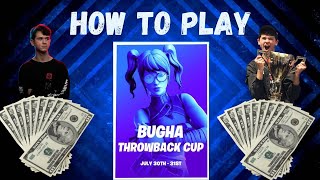 How to Play The Bugha Cup *All Regions*