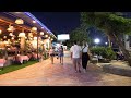 Ao nang Krabi night walk -  atmosphere of Thailand beach resort 2021 DEC