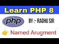 Tutorial for php8 named argument with live example in hindi | named operator in php8
