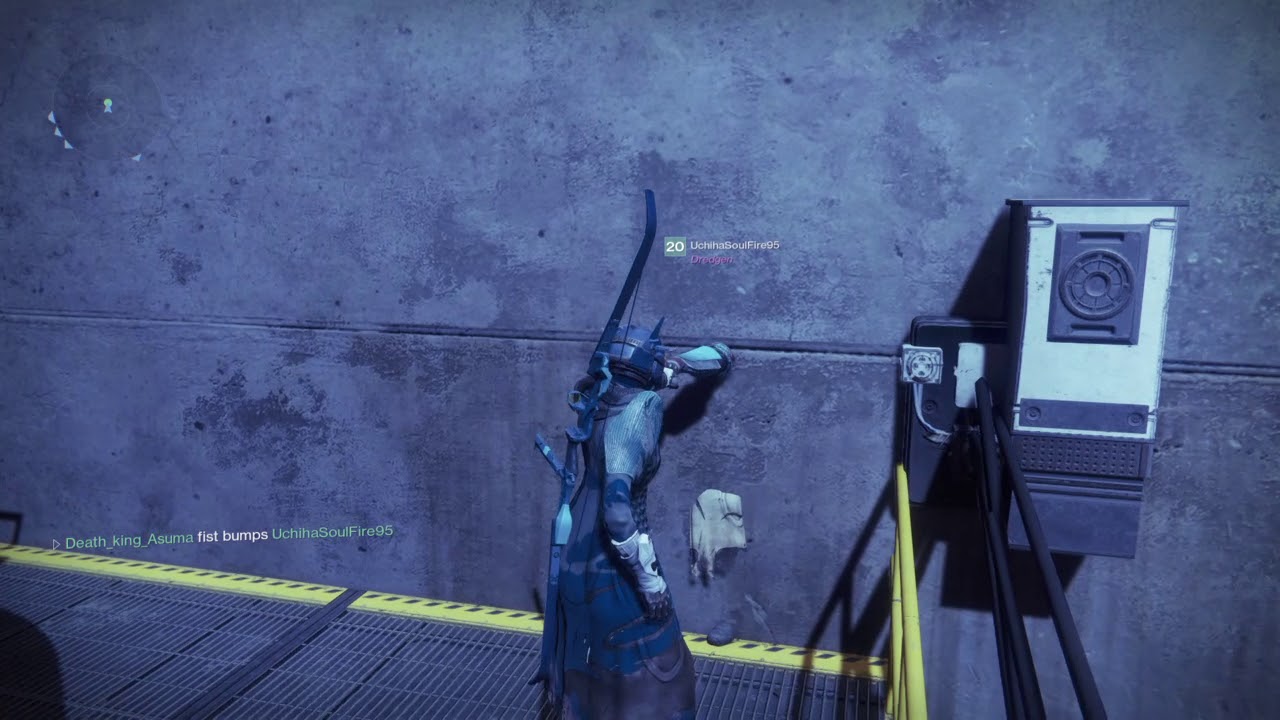 Destiny wall glitch