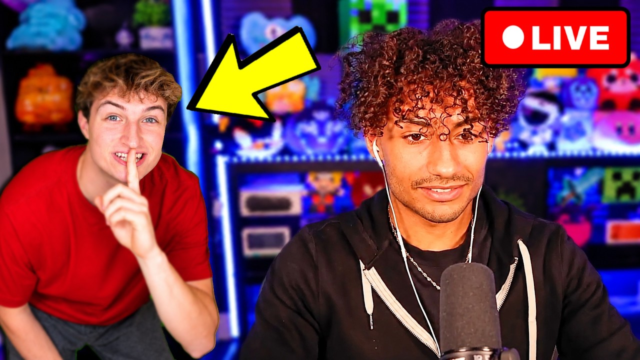I Hid Into Roblox Youtuber Streams..