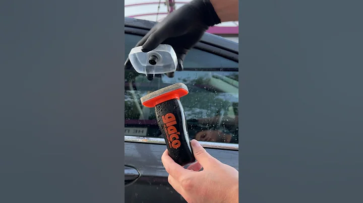 😱 Glass Compound Roll On ⚠️ Soft99 Glaco #detailing #detailingcars #detailingworld #autodetailing