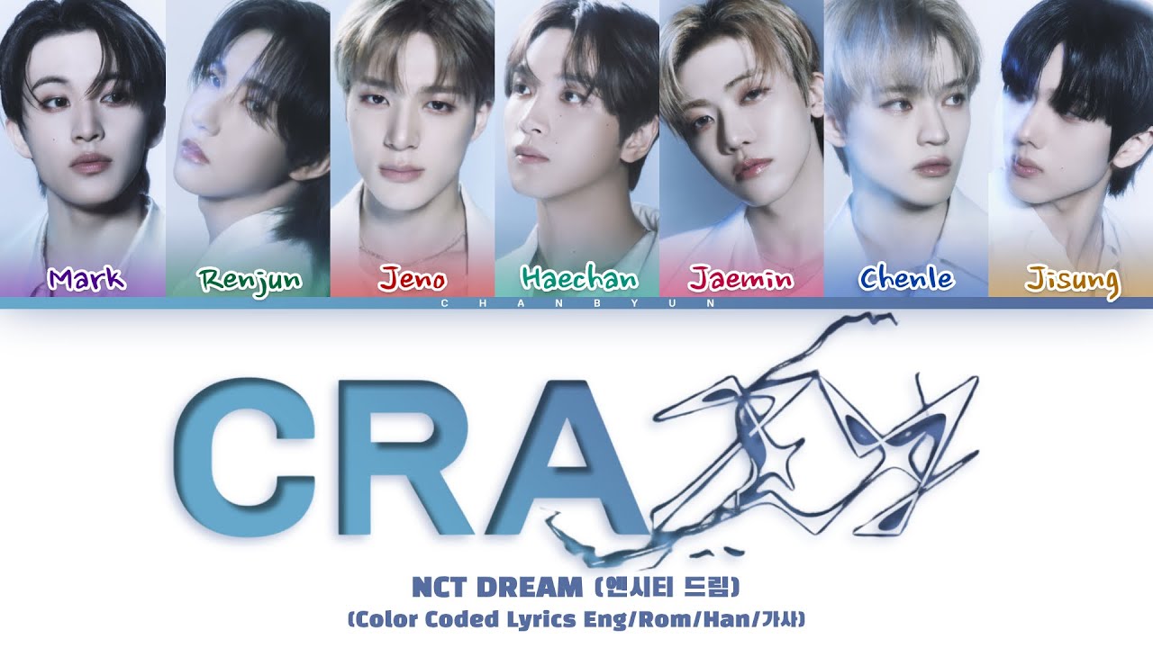 [AI COVER] NCT DREAM - Crazy (LE SSERAFIM) (Color Coded Lyrics)