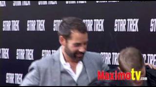 Adrian Pasdar, Natalie Maines At Star Trek Premiere