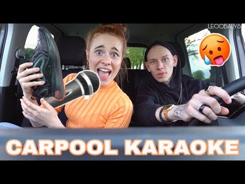 CARPOOL KARAOKE 😂🎤| LEOOBALYS