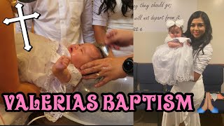 MY DAUGHTERS BAPTISM🤍| TEEN MOM// 17 & PREGNANT| Catholic Baptism🙏🏽