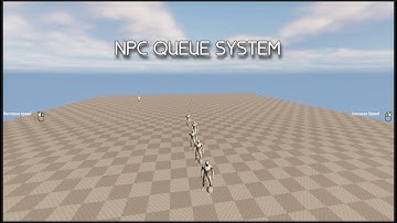 NPC Queue System Demo (UE5)