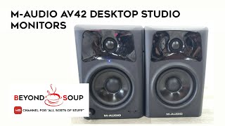 M-Audio AV42 Desktop Studio Monitors/Speakers Review