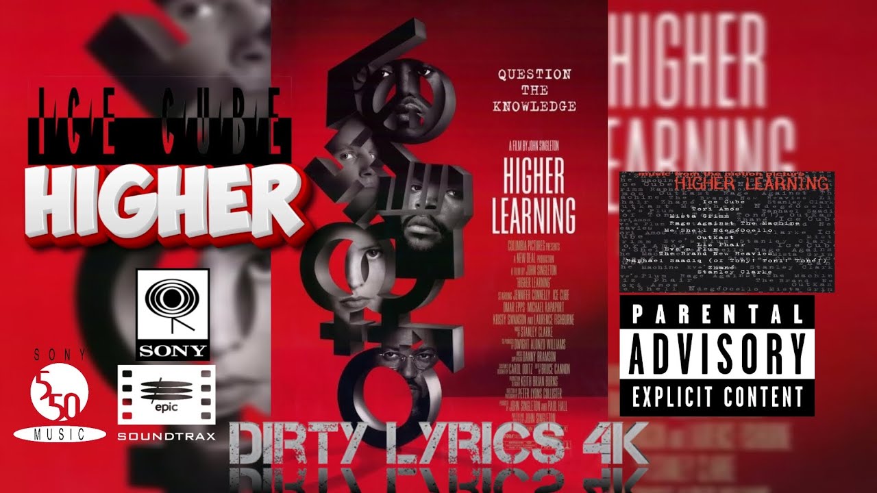 Ice Cube - Higher (Dirty Lyrics)[HD Extreme Bass Boosted Audio Surround Sound Remastered] 4K