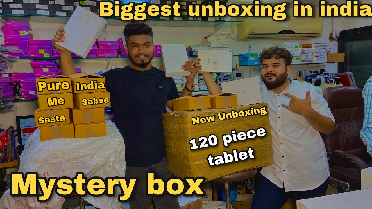 Biggest & Cheapest tablet unboxing in india delhi se bhi sasta