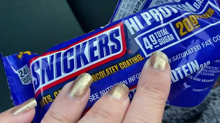Honest Review Snickers High Protein Bar