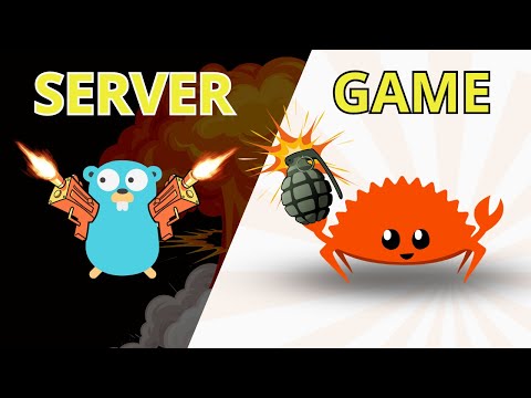 Game In RUST Multiplayer Server In GOLANG