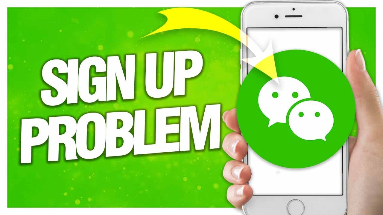 How To Fix WeChat Sign Up Problem ( Final Solution ) - YouTube