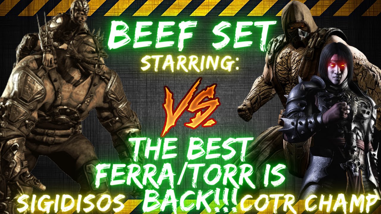 BEEF SET ft. Sigidisos vs COTR CHAMP | THE BEST FERRA/TORR IS BACK!!!