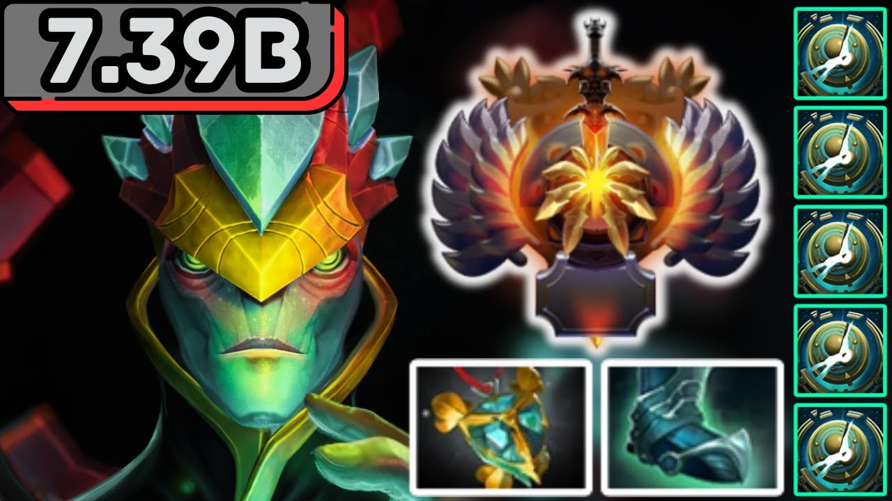 NEW PATCH 7.39b - IMMORTAL ORACLE IMMORTAL Hard Support Gameplay - Dota ...