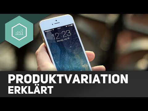 Was versteht man unter Produktvariation?