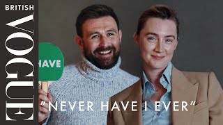 Saoirse Ronan & James McArdle Play “Never Have I Ever” | British Vogue Saoirse Ronan & James McArdle Play “Never Have I Ever” | British Vogue