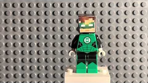 lego Green Lantern Custom Minifigure