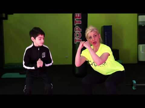 მთლიანი სხეულის ინტენსიური ვარჯიში - თათია ქარჩხაძე - ონლაინ დარბაზი