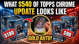 GOLD AUTO! 2025-26 Topps Chrome Update Basketball Mega and Blaster Box Review!