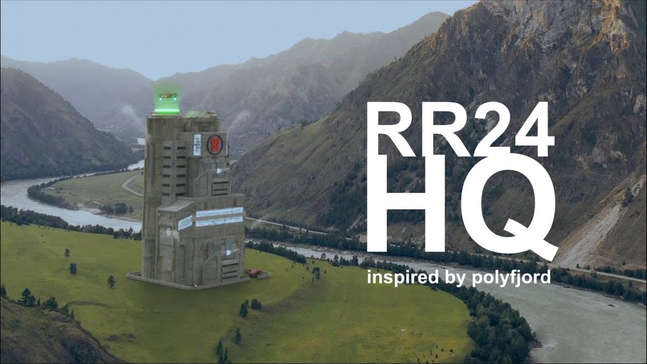 RR24 Headquarters | Inspired by Polyfjord | Blender 3.0 VFX Breakdown