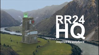 RR24 Headquarters | Inspired by Polyfjord | Blender 3.0 VFX Breakdown