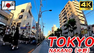 Nakano | Exploring Tokyo Cycling | 4K Japan Travel