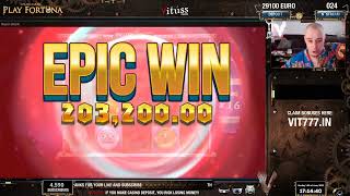 Crazy winning Russian in the casino Razor Shark big win  Online casino PF screenshot 1