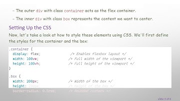 How to Center a Div Horizontally and Vertically Using Flexbox