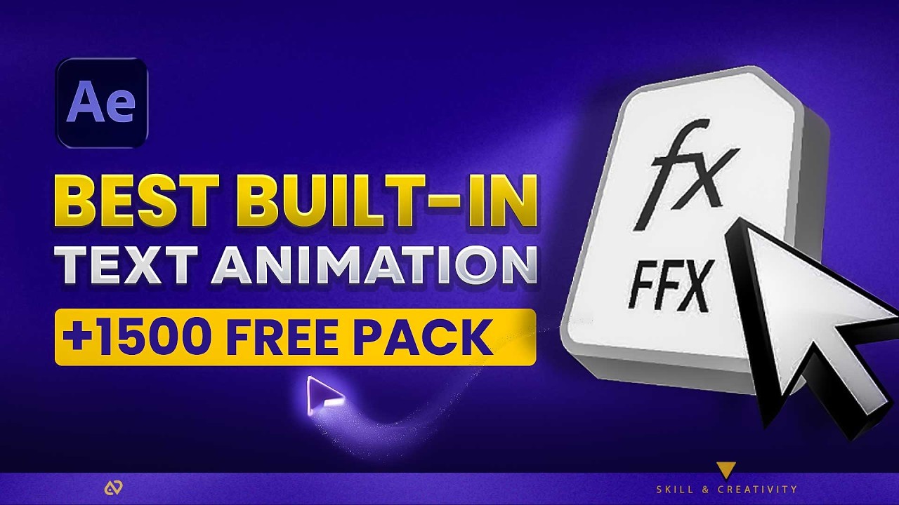 15 Free After Effects Text Presets That Save Hours of Work - YouTube