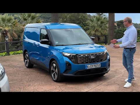 Prøvekjøring av Ford E-Transit Courier