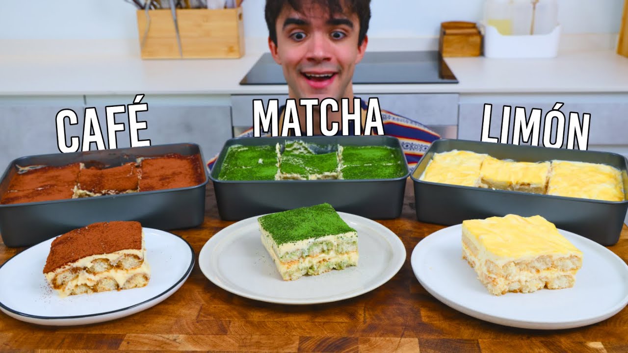 Cómo hacer TIRAMISÚ perfecto (en tres versiones)