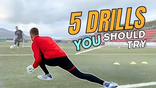 Low-Diving Drills That Will Make You A BETTER Goalkeeper [Part One]